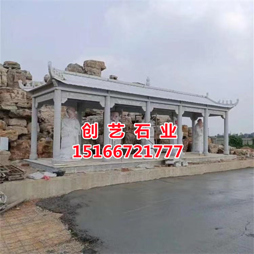 花架，石亭